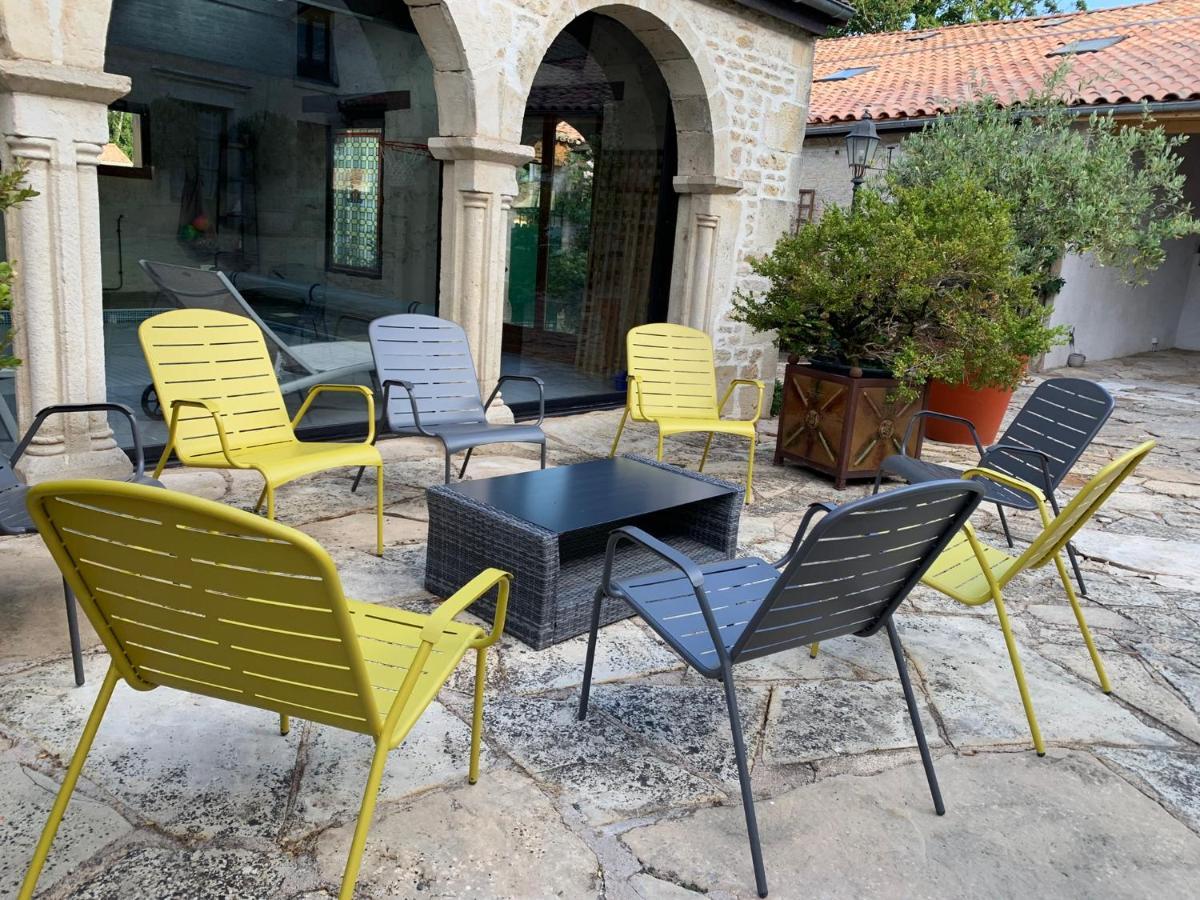 Hotel Logis De La Roche - Niort - Chauray Exterior foto